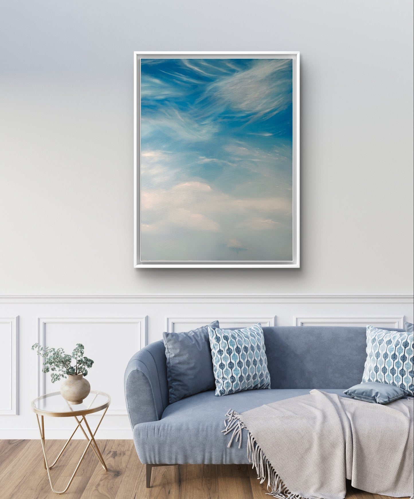 The sky
