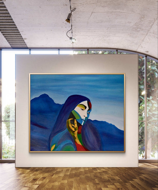 Goddess of Cubist Crescendo of Empowerment