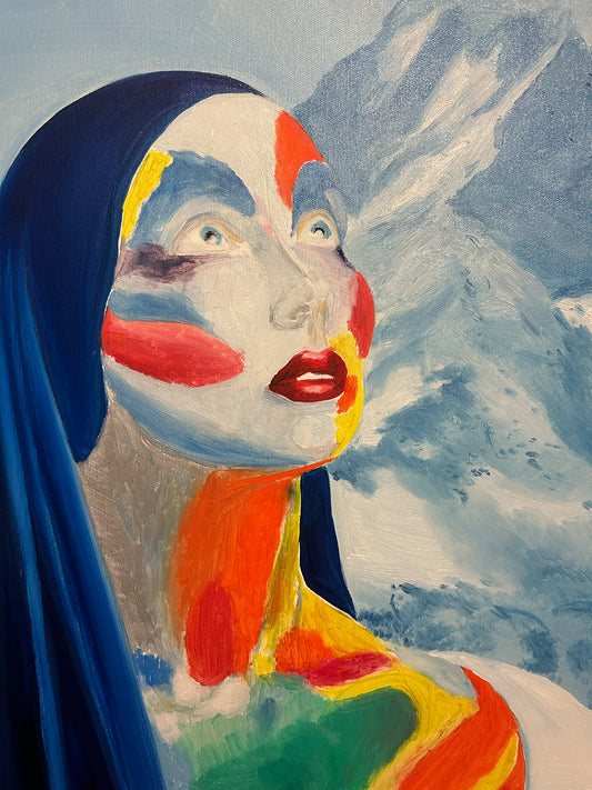 Goddess of Fauvist Echoes